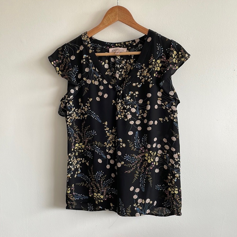 Philosophy floral blouse